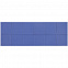 Складной коврик для занятий спортом Flatters, синий с логотипом в Самаре заказать по выгодной цене в кибермаркете AvroraStore