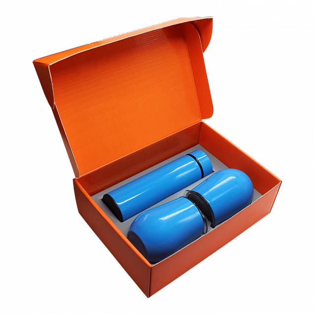 Набор Hot Box C2 G, голубой с логотипом в Самаре заказать по выгодной цене в кибермаркете AvroraStore