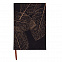 Набор блокнота Porto с ручкой, коричневый с логотипом в Самаре заказать по выгодной цене в кибермаркете AvroraStore