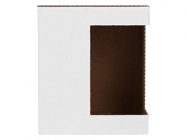 Коробка для кружки Cup, 11,2х9,4х10,7 см., белый с логотипом в Самаре заказать по выгодной цене в кибермаркете AvroraStore