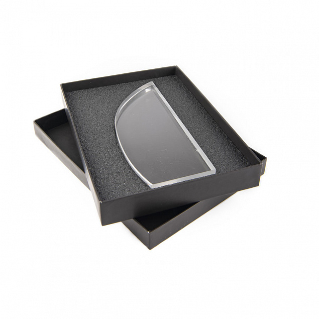 Награда SHARP TUSK в подарочной коробке, грани с фаской, 85х210х25 мм, акрил с логотипом в Самаре заказать по выгодной цене в кибермаркете AvroraStore
