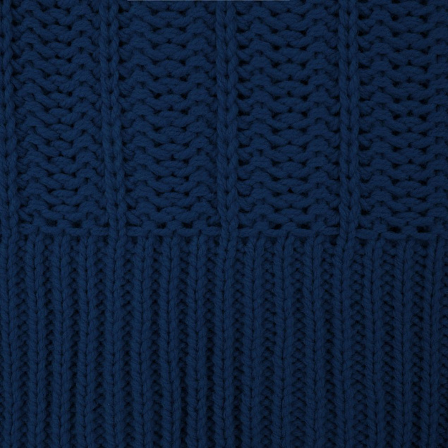 Плед Termoment, темно-синий с логотипом в Самаре заказать по выгодной цене в кибермаркете AvroraStore