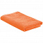 Пляжное полотенце в сумке SoaKing, оранжевое с логотипом в Самаре заказать по выгодной цене в кибермаркете AvroraStore