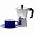 Набор для кофе Clio, белый с логотипом в Самаре заказать по выгодной цене в кибермаркете AvroraStore