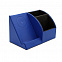 Настольный органайзер Prestige c беспроводной зарядкой - Синий HH с логотипом в Самаре заказать по выгодной цене в кибермаркете AvroraStore