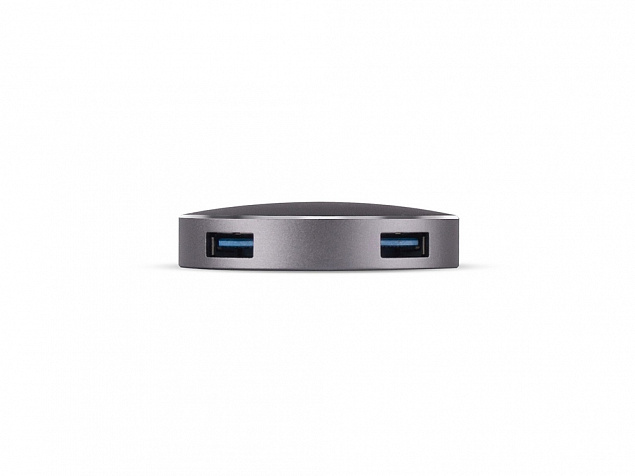 Хаб USB Type-C Hub Metal с логотипом в Самаре заказать по выгодной цене в кибермаркете AvroraStore