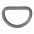 Полукольцо Semiring, М, серое с логотипом в Самаре заказать по выгодной цене в кибермаркете AvroraStore