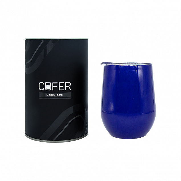 Набор Cofer Tube CO12 black, синий с логотипом в Самаре заказать по выгодной цене в кибермаркете AvroraStore