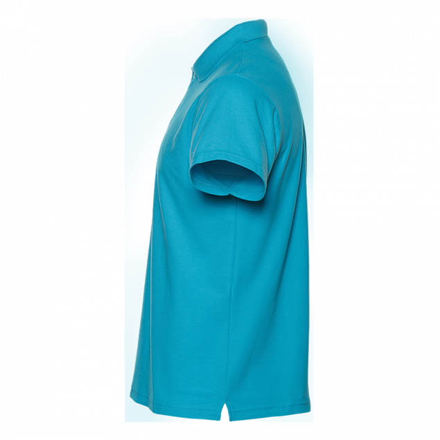 Рубашка поло Рубашка мужская 04 Бирюзовый с логотипом в Самаре заказать по выгодной цене в кибермаркете AvroraStore
