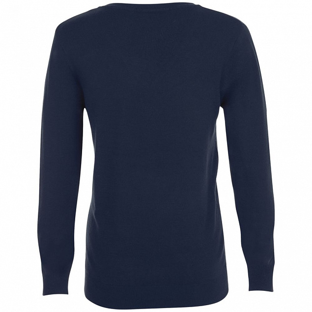 Пуловер женский Glory Women, темно-синий с логотипом в Самаре заказать по выгодной цене в кибермаркете AvroraStore