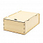 Коробка ламинированная деревянная 22,5 х 24,5 х 9,6 см с логотипом в Самаре заказать по выгодной цене в кибермаркете AvroraStore