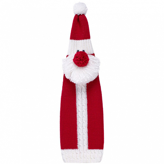 Чехол для бутылки «Дед Мороз» с логотипом в Самаре заказать по выгодной цене в кибермаркете AvroraStore
