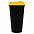 Стакан с крышкой Color Cap Black, черный с фиолетовым с логотипом в Самаре заказать по выгодной цене в кибермаркете AvroraStore