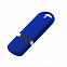 Флешка Memo, 16 Гб, синяя с логотипом в Самаре заказать по выгодной цене в кибермаркете AvroraStore