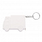 Брелок-рулетка &quot;Грузовик&quot;, 1 метр, белый с логотипом в Самаре заказать по выгодной цене в кибермаркете AvroraStore