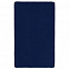 Флисовый плед Warm&Peace, синий с логотипом в Самаре заказать по выгодной цене в кибермаркете AvroraStore