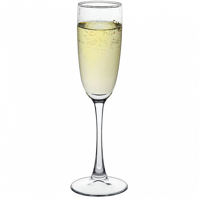 Бокал для шампанского «Энотека» с логотипом в Самаре заказать по выгодной цене в кибермаркете AvroraStore