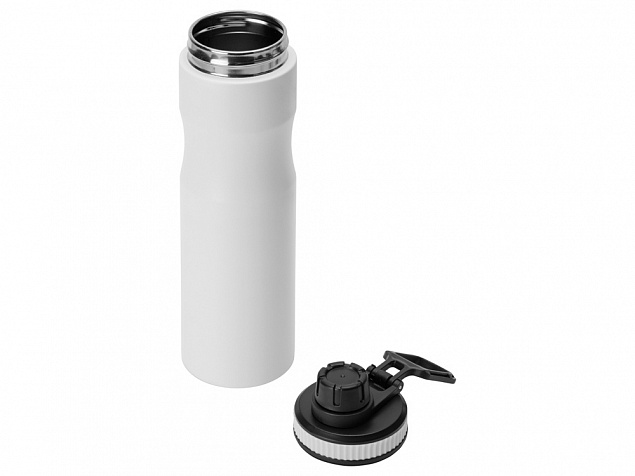 Бутылка для воды Supply Waterline, нерж сталь, 850 мл, белый с логотипом в Самаре заказать по выгодной цене в кибермаркете AvroraStore