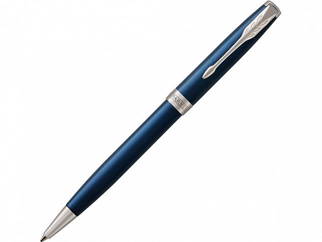 Ручка шариковая Parker «Sonnet Core Subtle Blue CT» с логотипом в Самаре заказать по выгодной цене в кибермаркете AvroraStore