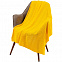 Плед Marea, желтый с логотипом в Самаре заказать по выгодной цене в кибермаркете AvroraStore
