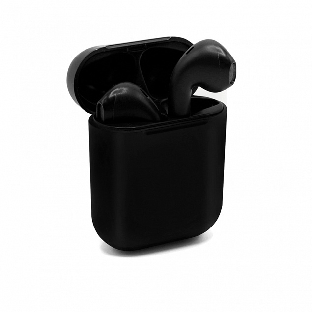 Наушники беспроводные Bluetooth SypmlyPods - Черный AA с логотипом в Самаре заказать по выгодной цене в кибермаркете AvroraStore
