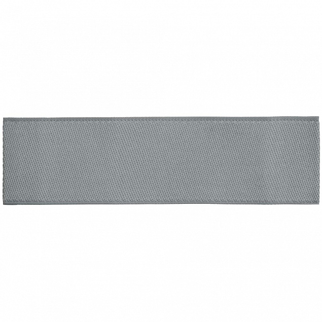 Лейбл тканевый Epsilon, S, серый с логотипом в Самаре заказать по выгодной цене в кибермаркете AvroraStore