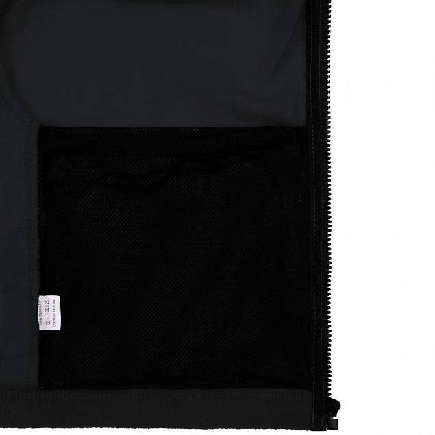 Жилет флисовый Manakin, черный с логотипом в Самаре заказать по выгодной цене в кибермаркете AvroraStore