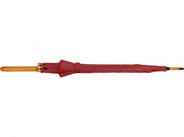Зонт-трость Радуга, бордовый с логотипом в Самаре заказать по выгодной цене в кибермаркете AvroraStore