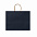 Пакет бумажный MAPLE, Морской синий с логотипом в Самаре заказать по выгодной цене в кибермаркете AvroraStore