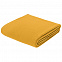 Флисовый плед Warm&Peace, желтый с логотипом в Самаре заказать по выгодной цене в кибермаркете AvroraStore