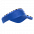 Козырек Козырёк 25U Синий с логотипом в Самаре заказать по выгодной цене в кибермаркете AvroraStore