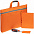 Набор Flexpen Shall Simple, красный с логотипом в Самаре заказать по выгодной цене в кибермаркете AvroraStore