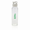 Герметичная бутылка для воды из AS-пластика, белая с логотипом в Самаре заказать по выгодной цене в кибермаркете AvroraStore