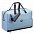 Сумка дорожная Turenne M, серо-голубая с логотипом в Самаре заказать по выгодной цене в кибермаркете AvroraStore