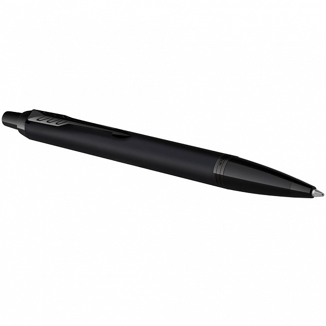 Ручка шариковая Parker IM Achromatic Black с логотипом в Самаре заказать по выгодной цене в кибермаркете AvroraStore