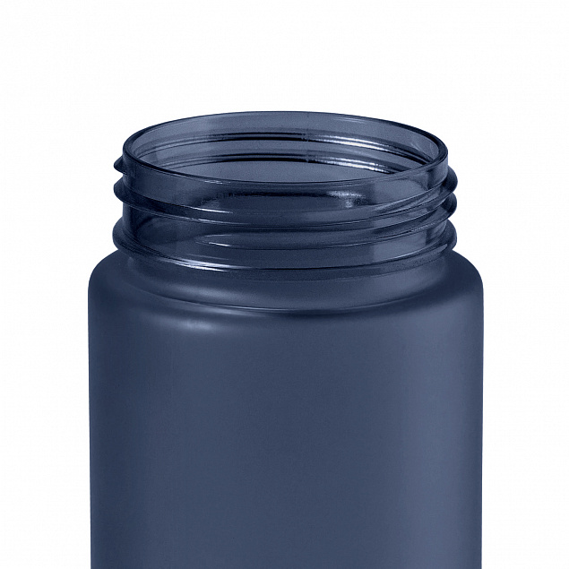 Спортивная бутылка для воды, Flip, 700 ml, синяя с логотипом в Самаре заказать по выгодной цене в кибермаркете AvroraStore