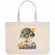 Холщовая сумка с молнией «На здоровье!», неокрашенная с логотипом в Самаре заказать по выгодной цене в кибермаркете AvroraStore