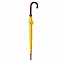 Зонт-трость Standard, желтый с логотипом в Самаре заказать по выгодной цене в кибермаркете AvroraStore