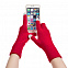 Перчатки сенсорные Urban Flow, красные с логотипом в Самаре заказать по выгодной цене в кибермаркете AvroraStore