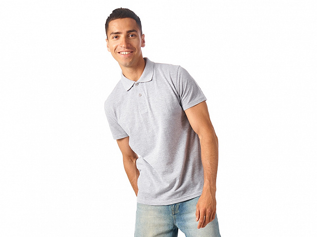 Рубашка поло "First 2.0" мужская с логотипом в Самаре заказать по выгодной цене в кибермаркете AvroraStore