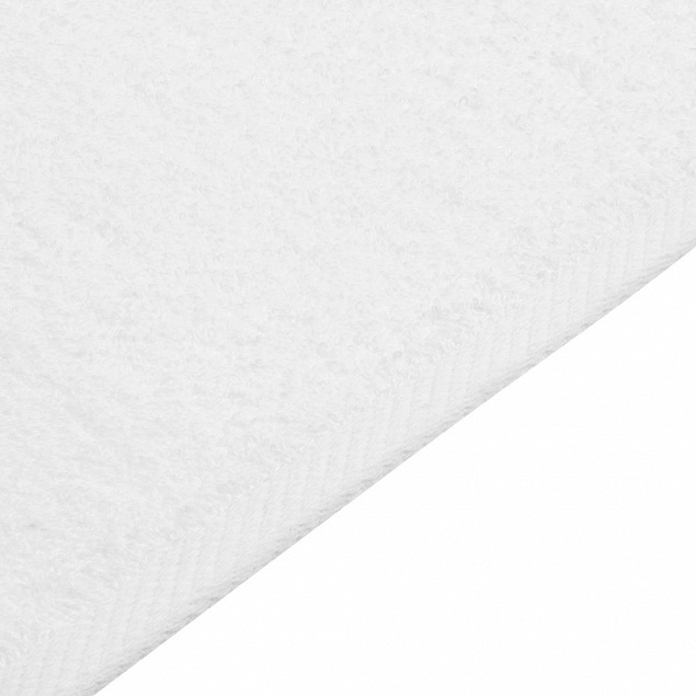 Полотенце Etude, большое, белое с логотипом в Самаре заказать по выгодной цене в кибермаркете AvroraStore