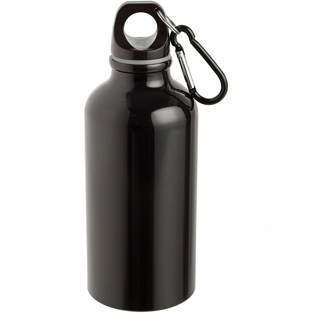 Бутылка для спорта Re-Source, черная с логотипом в Самаре заказать по выгодной цене в кибермаркете AvroraStore