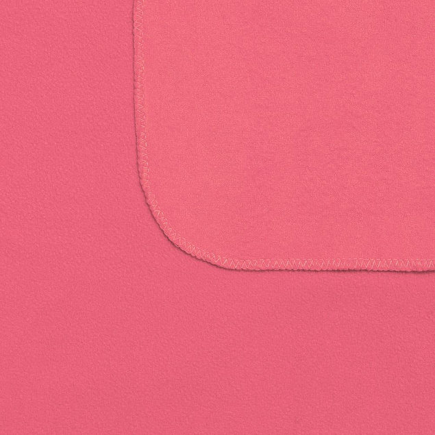 Дорожный плед Voyager, розовый (коралловый) с логотипом в Самаре заказать по выгодной цене в кибермаркете AvroraStore