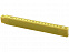 Складная линейка длиной 2 м, желтый с логотипом в Самаре заказать по выгодной цене в кибермаркете AvroraStore