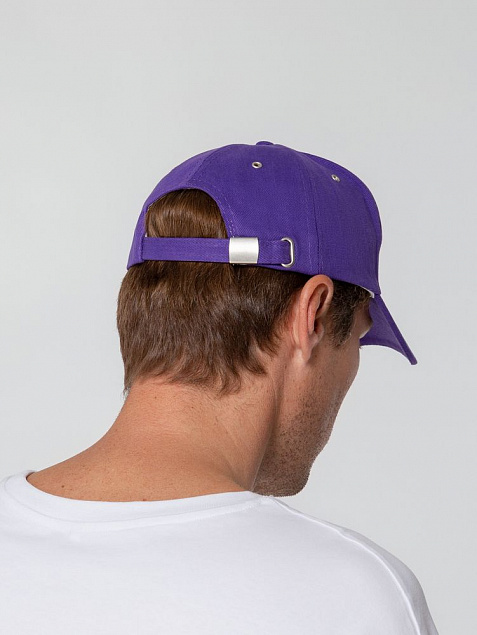 Бейсболка Standard, фиолетовая с логотипом в Самаре заказать по выгодной цене в кибермаркете AvroraStore