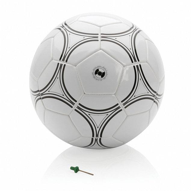 Футбольный мяч 5 размера с логотипом в Самаре заказать по выгодной цене в кибермаркете AvroraStore
