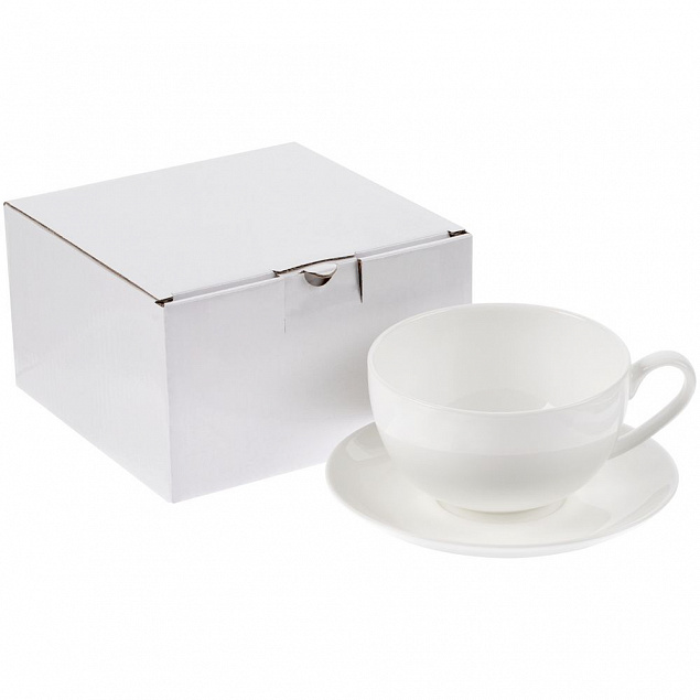 Чайная пара Silk, большая с логотипом в Самаре заказать по выгодной цене в кибермаркете AvroraStore