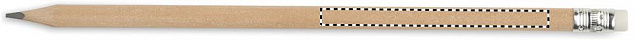 Натуральный карандаш в чехле с с логотипом в Самаре заказать по выгодной цене в кибермаркете AvroraStore
