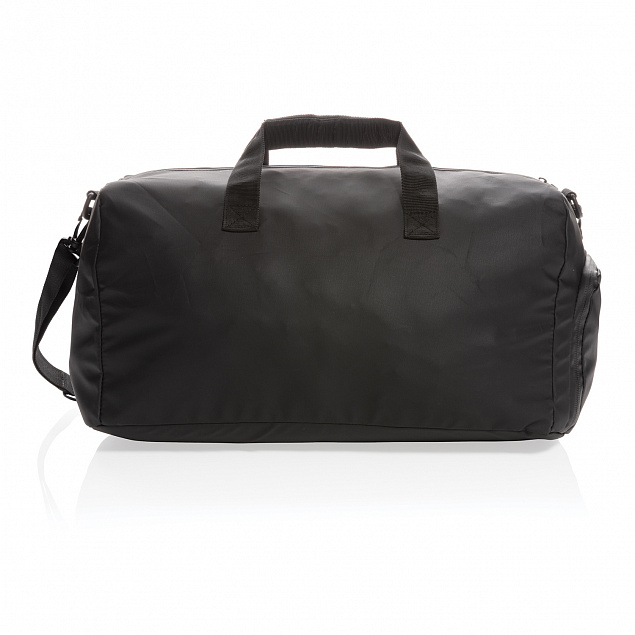 Дорожная сумка Fashion Black (без содержания ПВХ) с логотипом в Самаре заказать по выгодной цене в кибермаркете AvroraStore