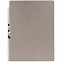 Ежедневник Flexpen, недатированный, серебристо-бирюзовый с логотипом в Самаре заказать по выгодной цене в кибермаркете AvroraStore